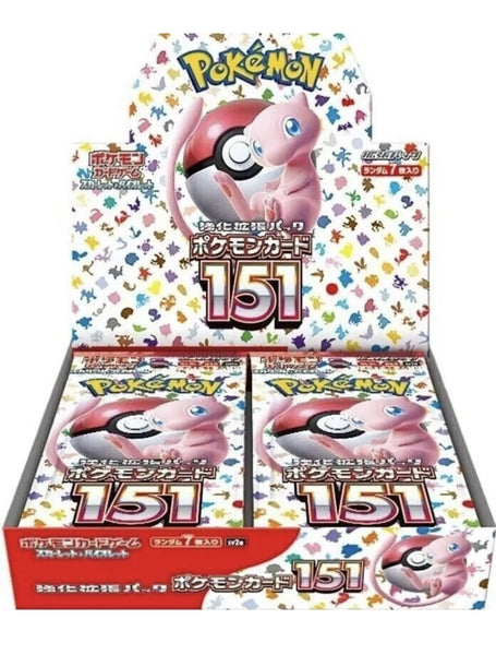 Pokémon 151 Japanese booster box
