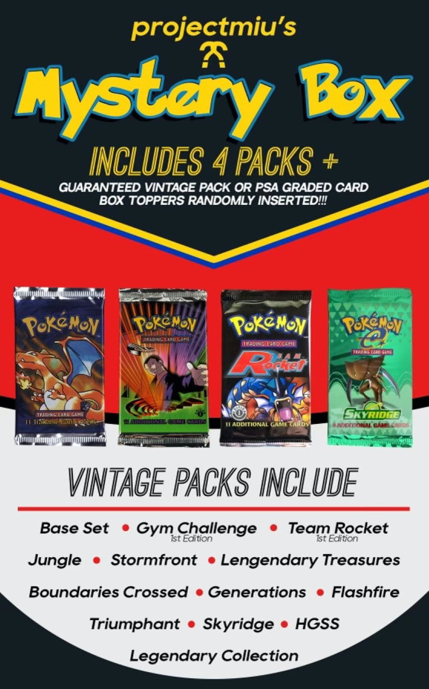 pokemon graded cards mystery box ProjectMiu Mystery Box – ProjectMew