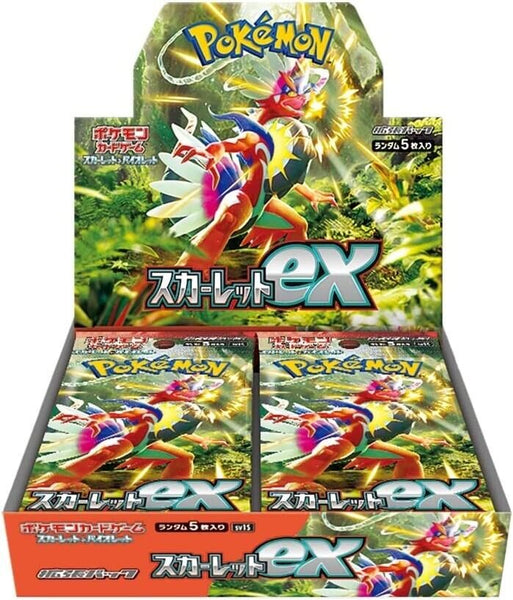 Pokemon Japanese  Scarlet EX Booster Box